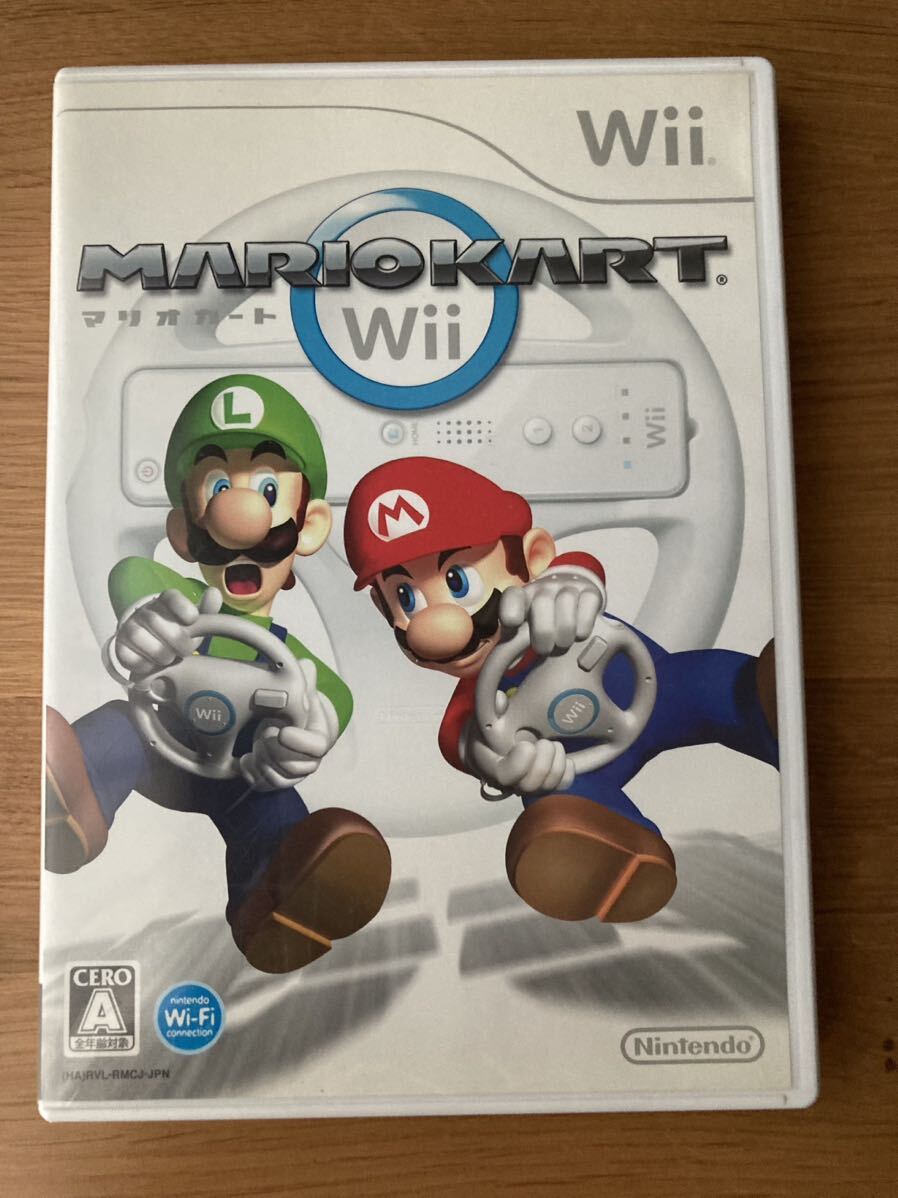 送料230円 マリオカートWii 任天堂 Wiiソフト_画像1