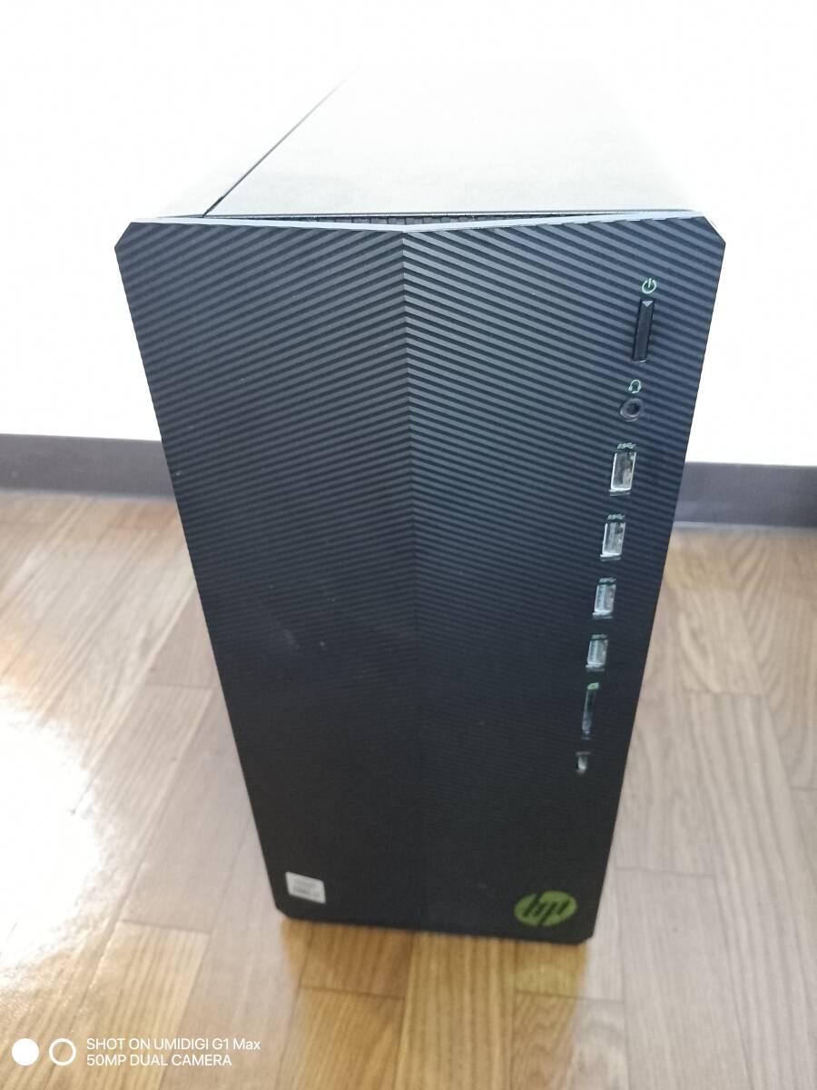 ■最強 ゲーミングPC/HP Pavilion Gaming Desktop/i7-10700F/RTX2060/メモリ16G/SSD２T+ハードディスク2T/Window11Proの画像1