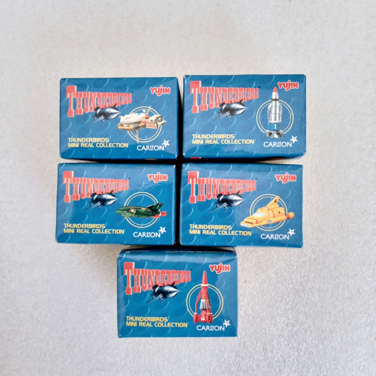 [ все 5 вид ] Thunderbird Mini настоящий коллекция 1 номер 2 номер 3 номер 4 номер 5 номер Eugene фигурка 