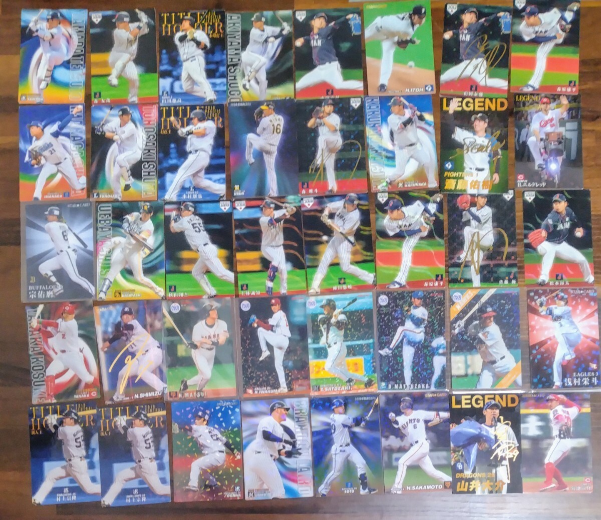 【約1000枚以上】カルビー 野球カード 大量 まとめ レア、キラ含む 東京スナック 1989〜2023年頃の画像4
