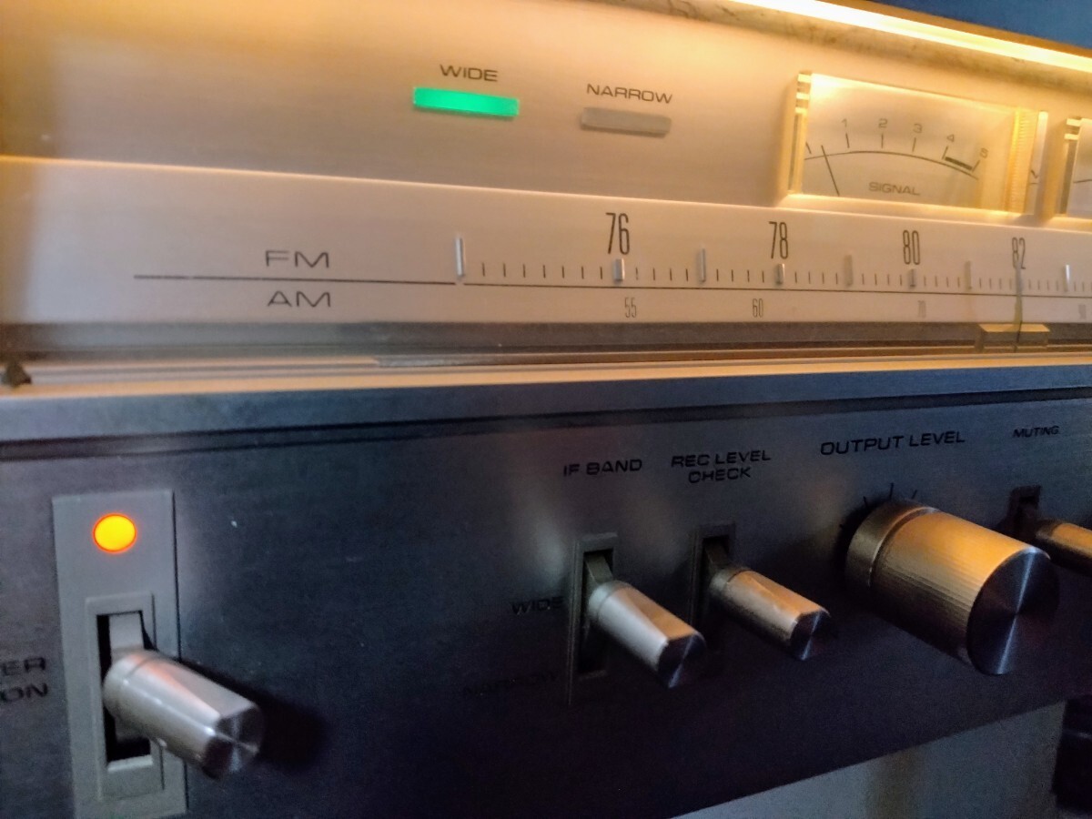 【通電OK】動作未確認 パイオニア TX-8800II ステレオチューナー PIONEERの画像2