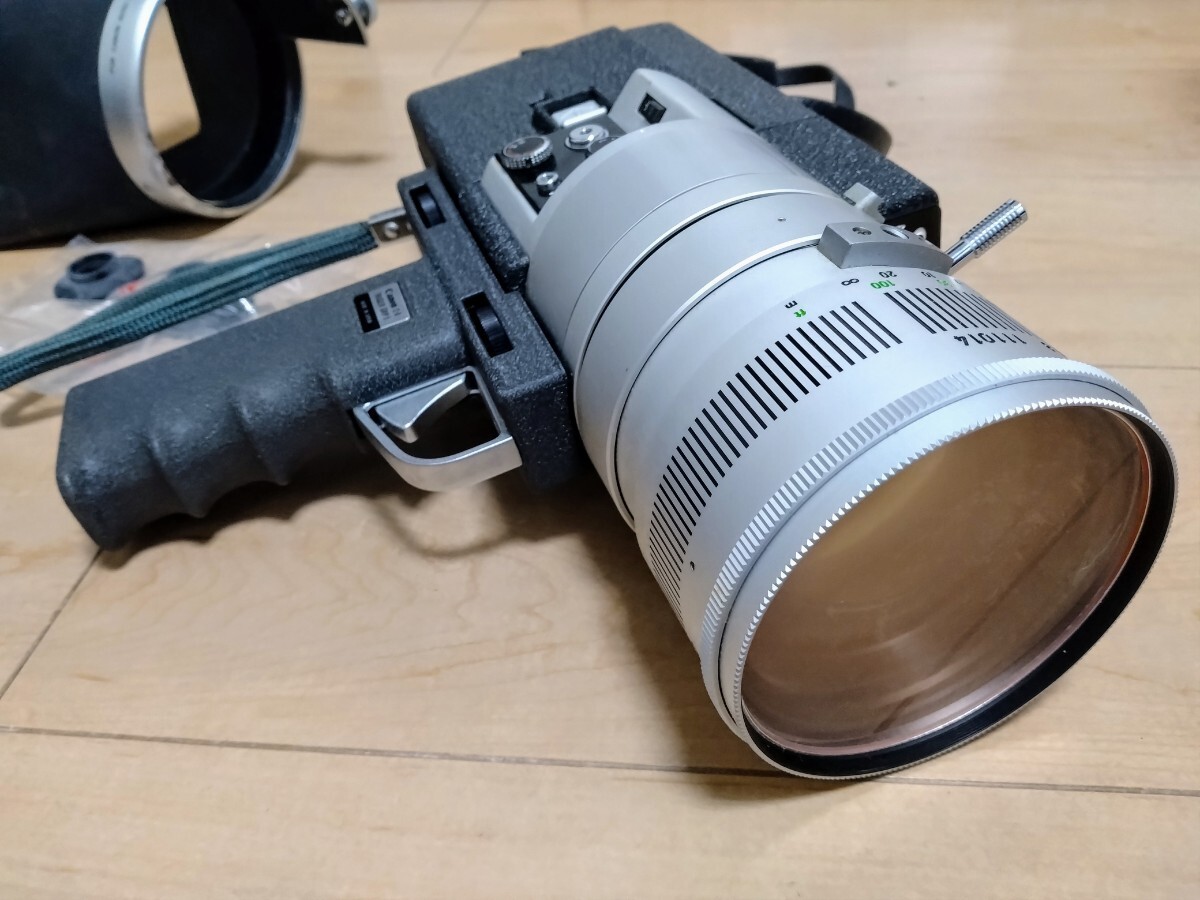 【動作未確認】 Canon AUTO ZOOM 1218 SUPER8 フィルムカメラ C-8 トリガーグリップ レンズ レア 希少 ビンテージ プラ時 8mm？の画像9