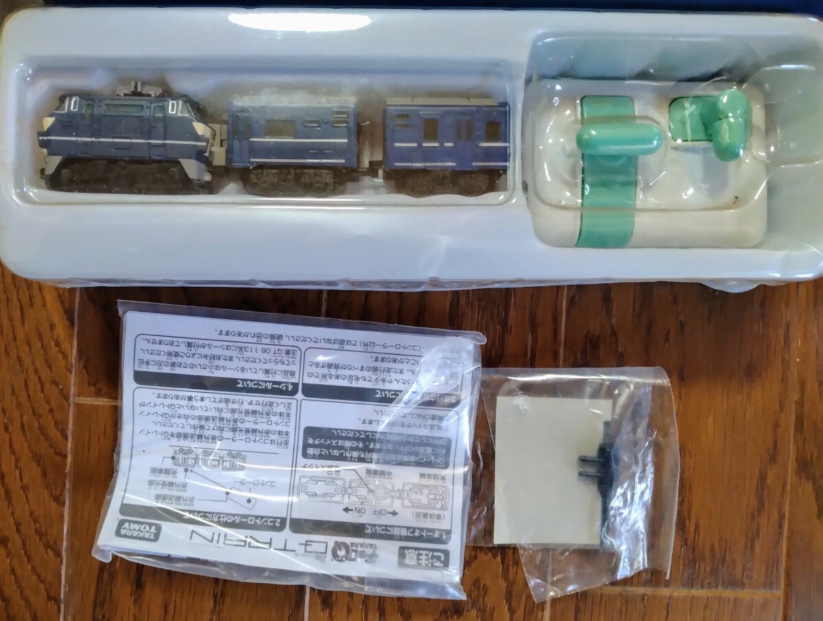 【動作未確認】キュートレイン QTRAIN QT03 EF66 あさかぜ タカラトミー チョロQ 電車 ホビー プラ時の画像3