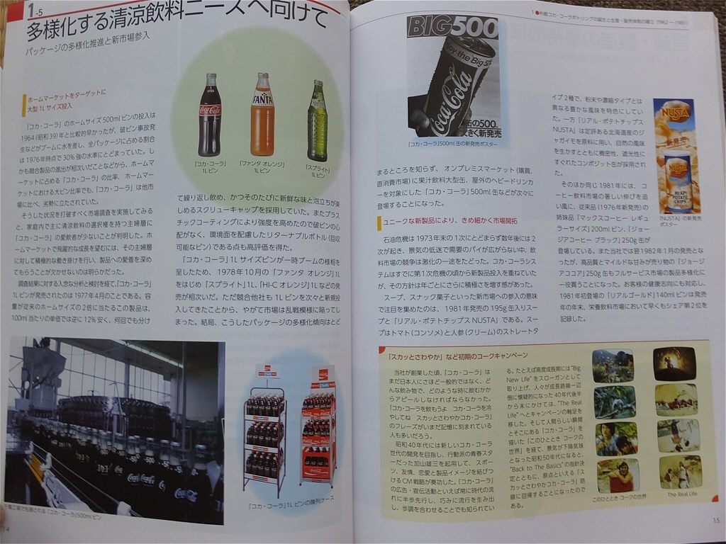 ■『利根コカ・コーラボトリング株式会社５０年史』２０１２年　社史　記念誌　非売品