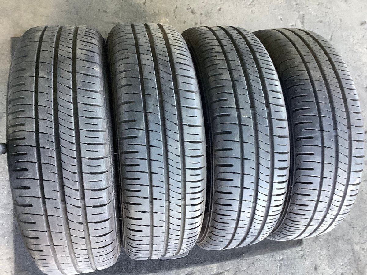 RAYS Griffony レイズ グリフォニー メッキ 15インチ タイヤホイール4本 165/55R15 15×5.5J +45 PCD100 64mm 4H ’23年 EC204 溝有 棚T-5の画像7