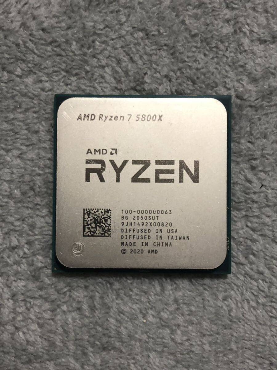 AMD Ryozen 7 5800X ジャンク