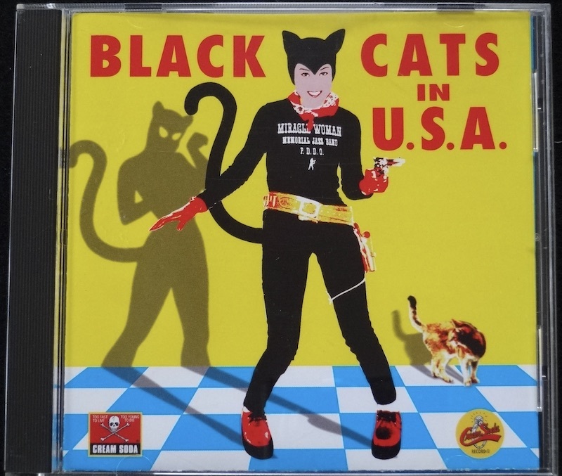 BLACK CATS ブラックキャッツ / IN U.S.A. クリームソーダ 高田誠一 覚田修_画像1