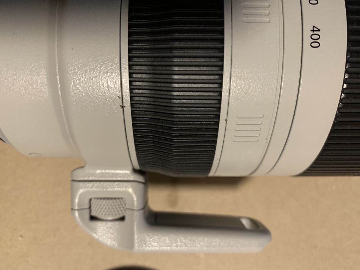 Canon キャノン EF100-400mm F4.5-5.6L IS II USM 【実用品】プロテクトフィルター付き Kenko Zeta UV 送料無料　カビや曇りは目視でなし_画像9