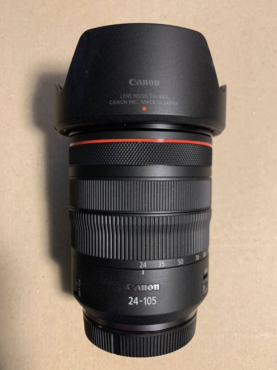 Canon キャノン RF24-105mm F4L IS USM 【実用品】プロテクトフィルター付き ZUIKO PRO 送料無料　カビや曇りは目視でなし_画像9