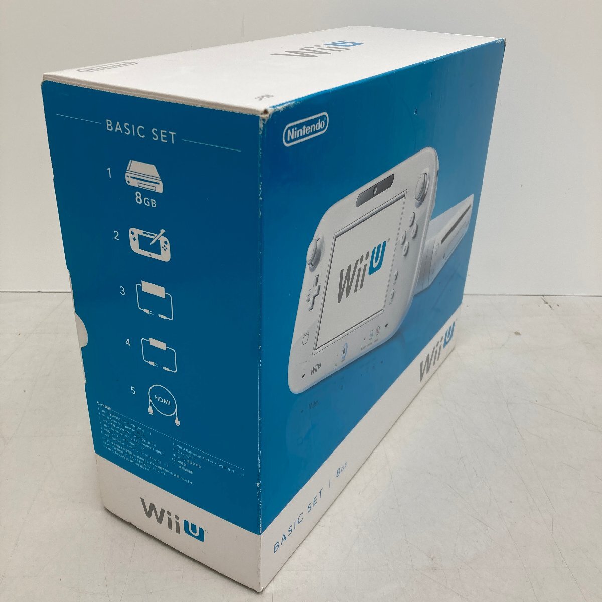 ◆◇[9] WiiU ベーシックセット 8GB 未使用 Nintenndo 任天堂 06/040309ｍ◇◆の画像4