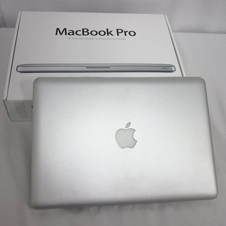 MacBook Pro Mid 2012 13インチ 2.9GHz Core/i7 メモリ/8GB SSD/1TB USキー 充放電42回 送料無料 インボイス可 【k0328-150-0403】清Tの画像1