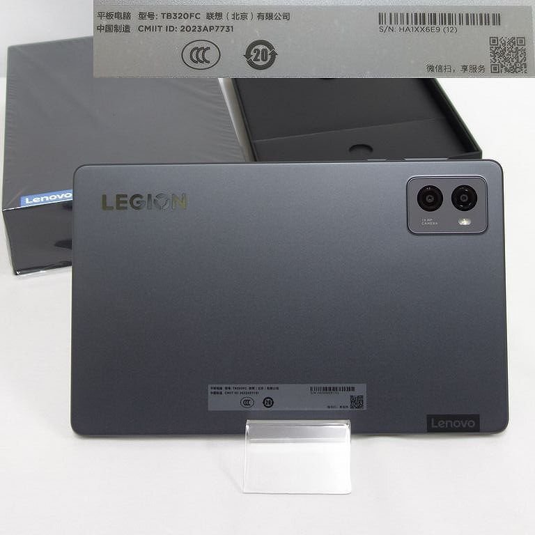 超美品 Lenovo Legion Tab Y700 12GB 256GB 2023 中国版 TB320FC 送料無料 インボイス可 【k0406-380-0408】清T_画像4