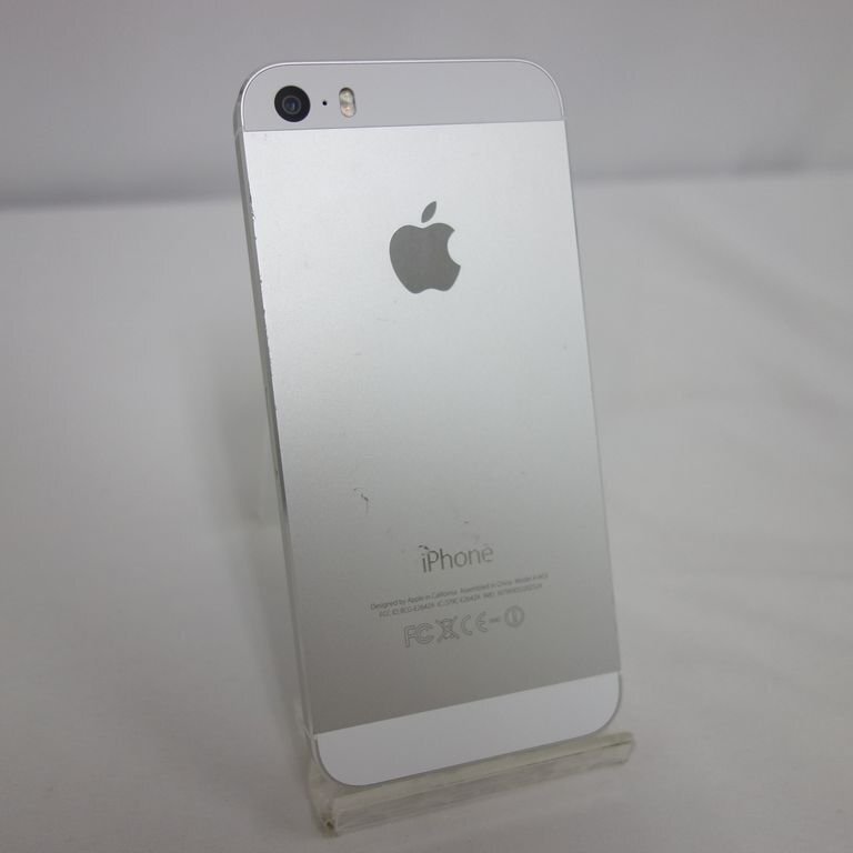 1円スタート ジャンク 起動不可 iPhone 5s 16GB シルバー au NW利用制限○ 送料無料 インボイス可 デモ機 【T43-5-0425】兼定