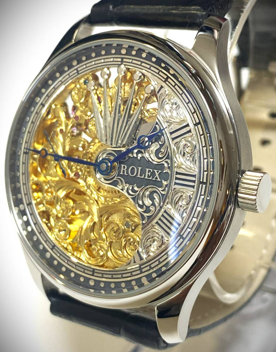 【楽天スーパーセール】 超豪華 極上品【ロレックス/ROLEX】豪華彫金/スケルトン/1940年 その他
