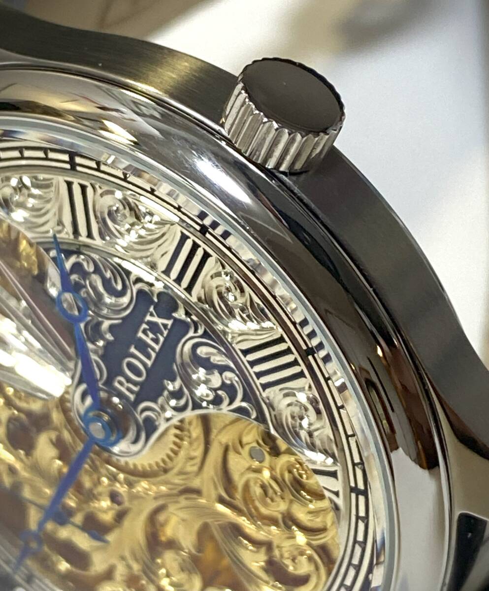 超豪華 極上品【ロレックス/ROLEX】豪華彫金/スケルトン/1940年 超豪華 極上品【ロレックス/ROLEX】豪華彫金/スケルトン/1940年