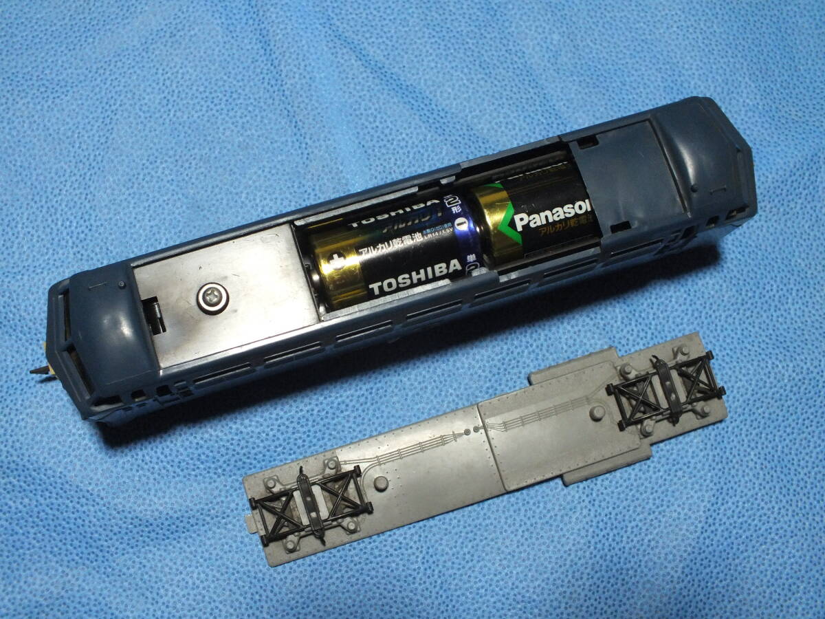 昭和レトロ トミー スーパーレール EF-66 電気機関車 各種作動確認済 作動確認時電池付属  ヤフネコ宅配便コンパクトでの発送も可能の画像8