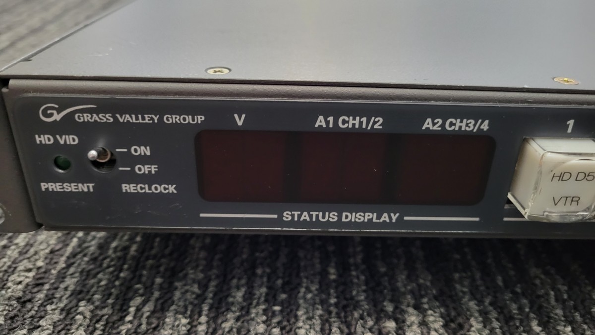 Grass Valley Digital Video Switcher PERFORMER-HD デジタルビデオセレクター　グラスバレー　放送業務用機器_画像2