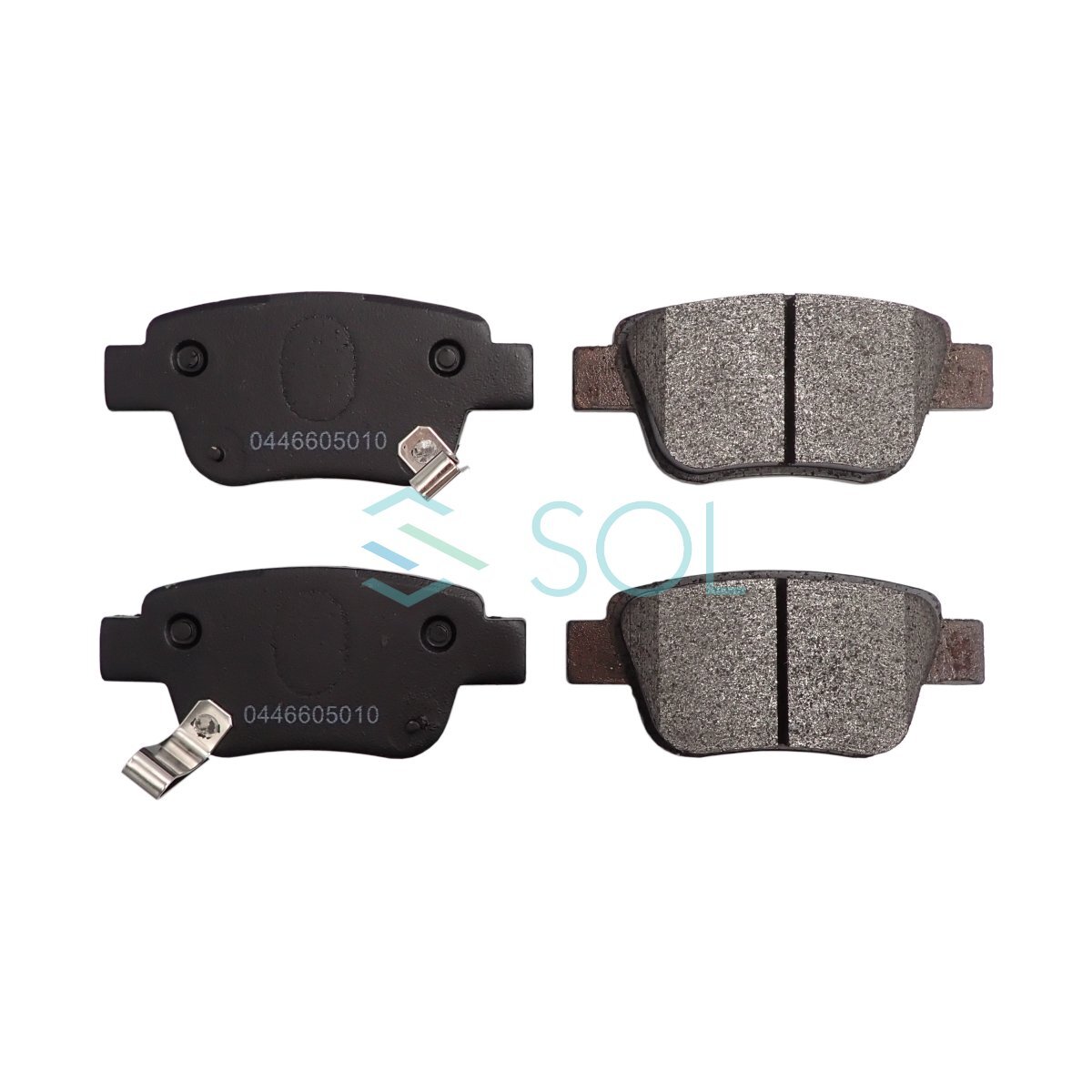  Toyota Vellfire ANH20W ATH20W rear brake pad left right set shipping deadline 18 hour car make special design 0446605010 0446628110 0446658010