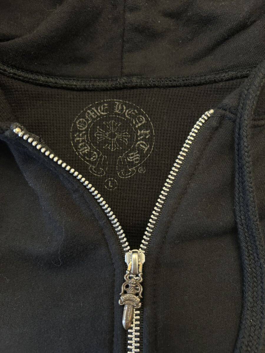 CHROME HEARTS クロムハーツ ジップアップパーカー パーカー ロゴ　プリント_画像5