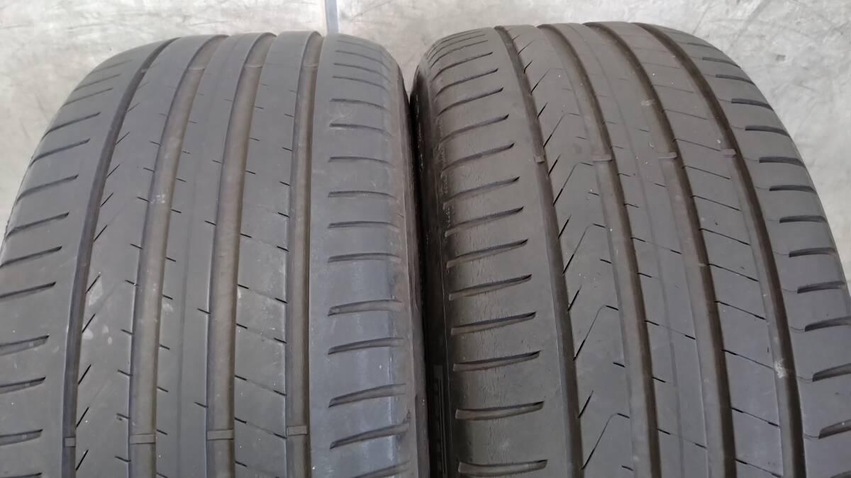 【即落札設定】★2021年製★ 溝充分♪ 225/40R18 PIRELLI CintuRato P7 AO 中古 4本 225/40/18 ピレリ アウディ 承認の画像7