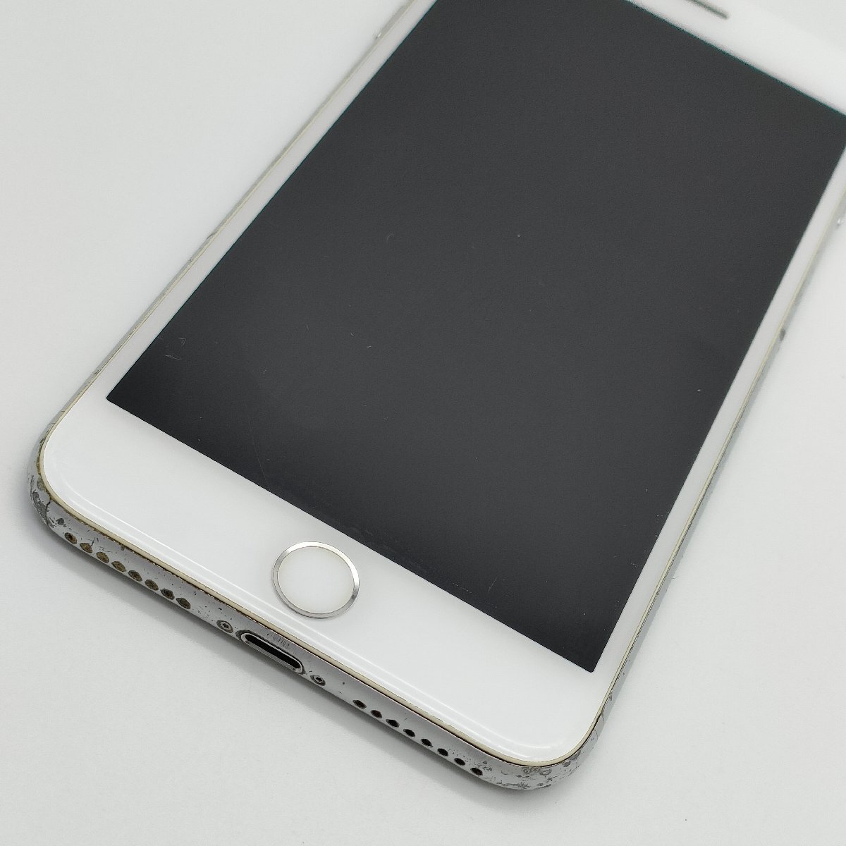 iPhone 7 Plus Docomo ガラス割れあり 使用可 128GB シルバー ドコモ Simロック解除済 simフリー 初期化済 現状渡し S734