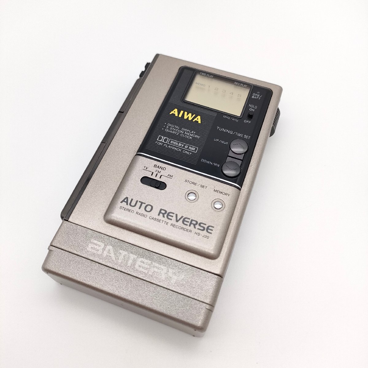 S757-2 AIWA アイワ CASSETTE BOY カセットボーイ HS-J20　ジャンク品 現状品渡し_画像1