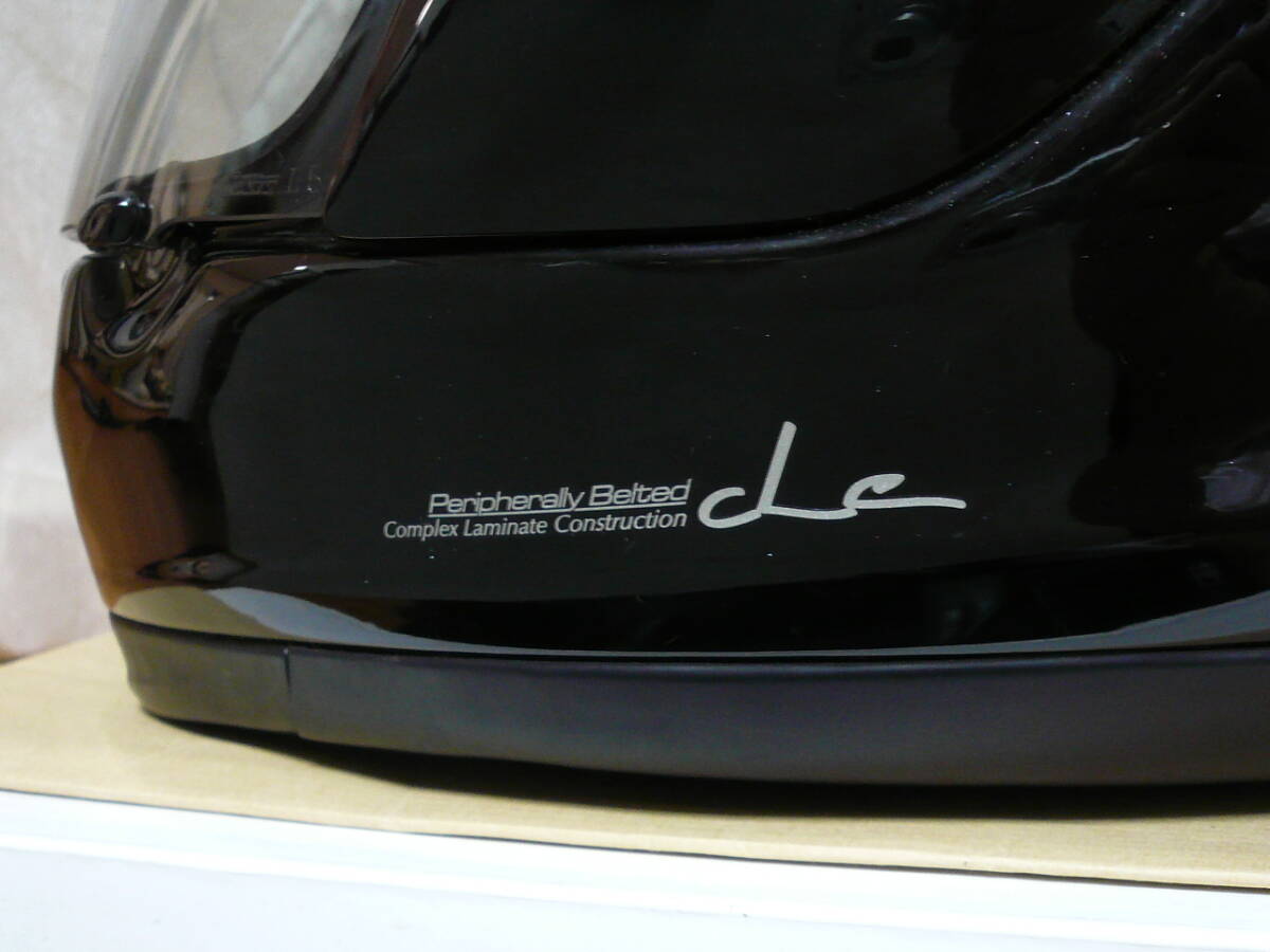 Arai アライ PROFILE プロファイル ヘルメット フルフェイス ヘルメット 61.62cm XL ブラックの画像8