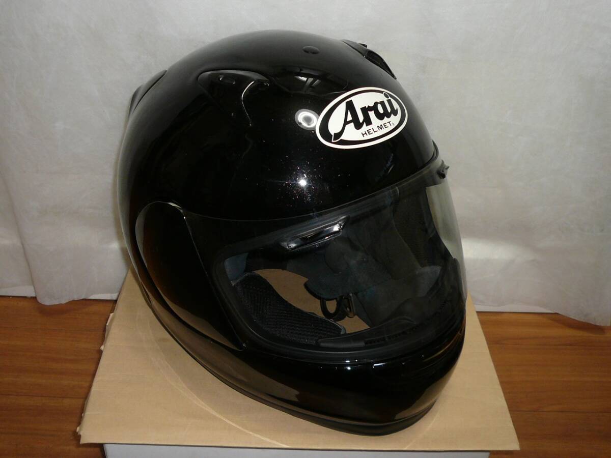 Arai アライ PROFILE プロファイル ヘルメット フルフェイス ヘルメット 61.62cm XL ブラックの画像3