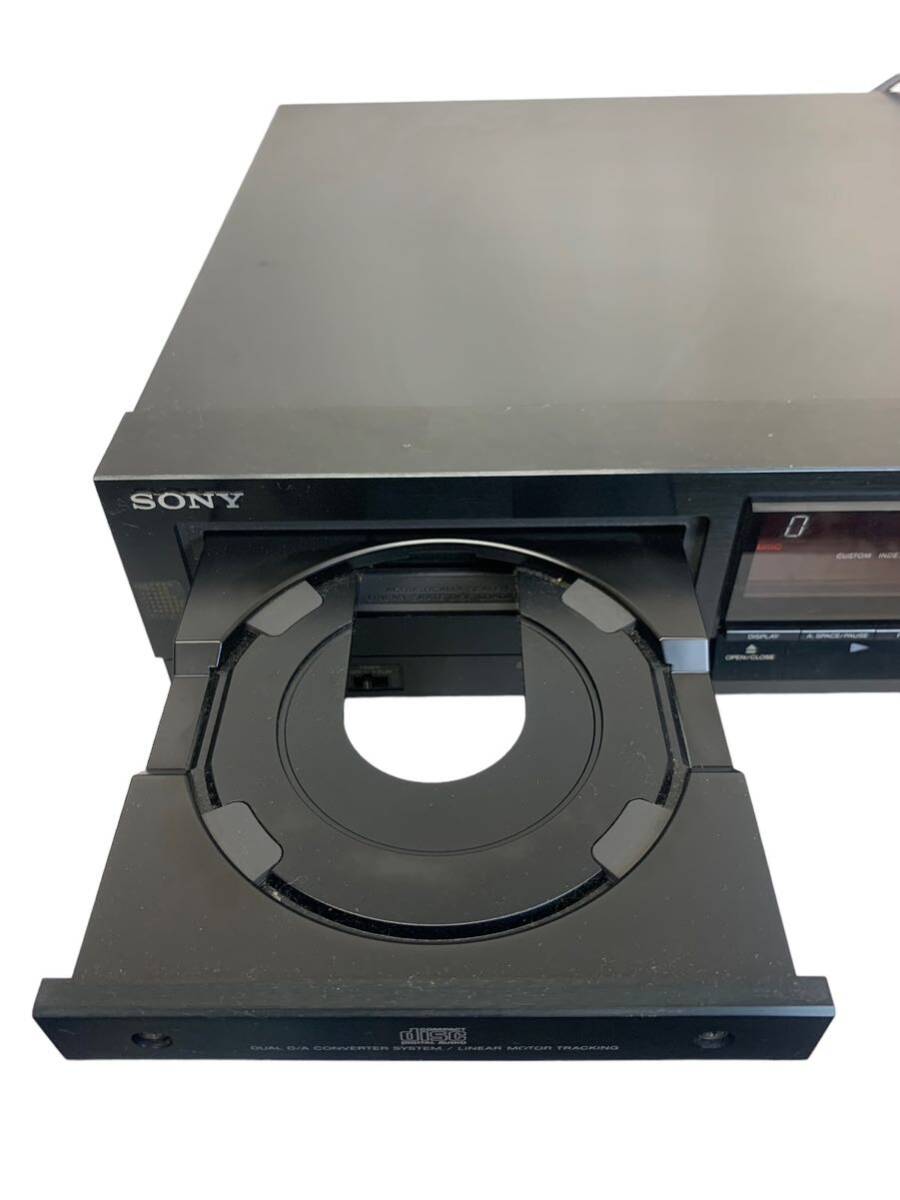 SONY ソニー CDプレーヤー CDP-337ESD オーディオ機器 音響 CDデッキ 箱付き リモコン付き_画像5