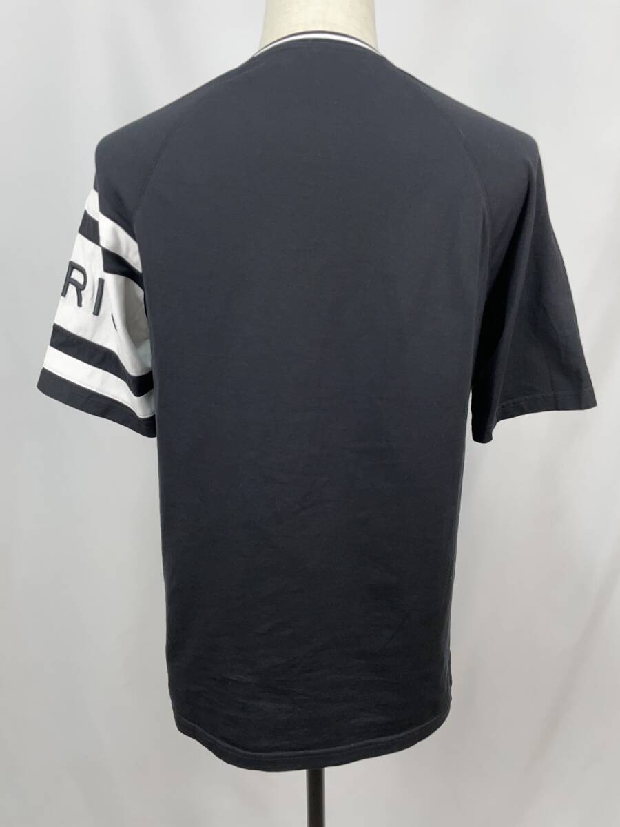 GIVENCHY ジバンシー エンブロイダリー4GロゴTシャツ M ブラック 半袖 トップス 正規品の画像2