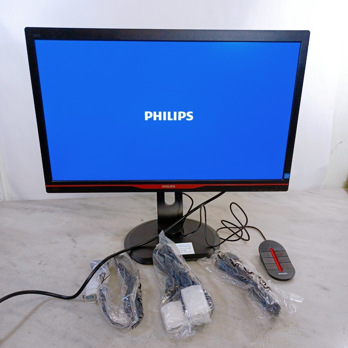 ジャンク Philips フィリップス モニター ゲーミングモニター 242G5D 通電確認のみ LEDディスプレイ_画像1