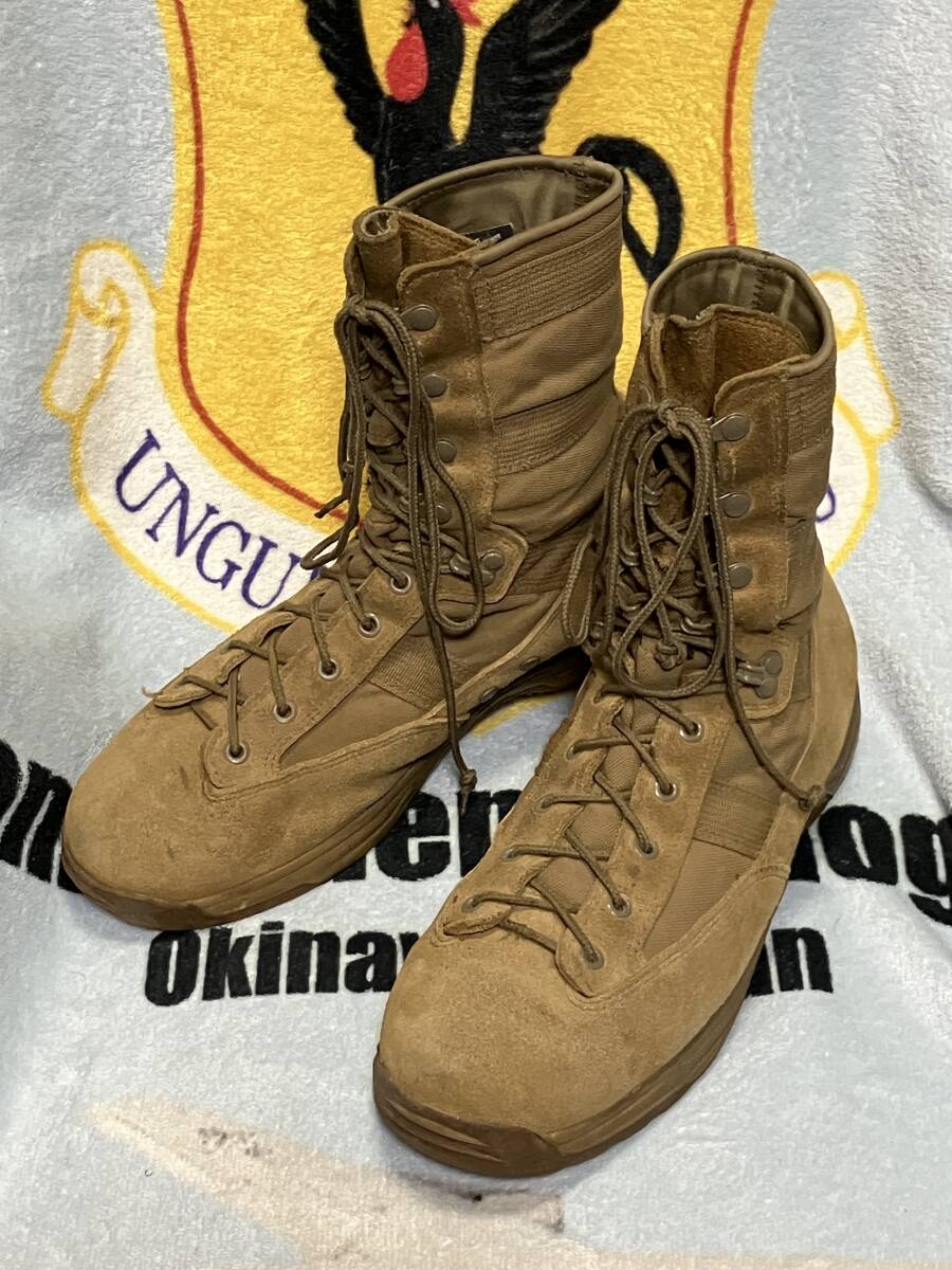 米軍 Danner製 RECKONING HOTブーツ 29.5㎝ D コヨーテ 中古 海兵隊 海軍 Crye 5.11 LBT DANNER BATES G17 Hk416 M4_画像1