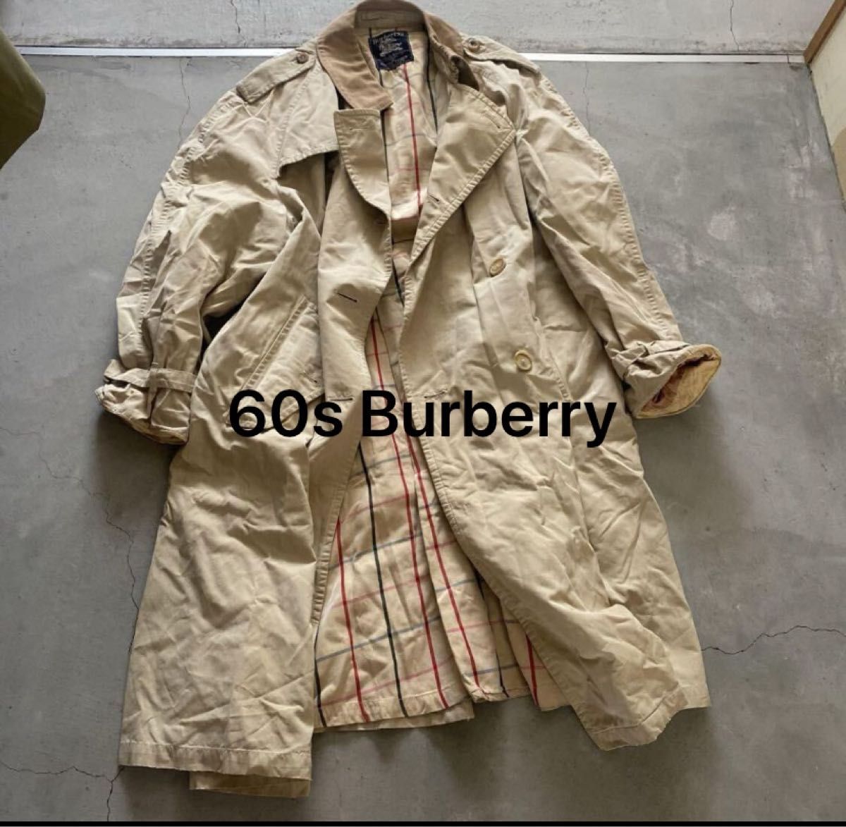 希少 1960's Burbbery Commander2 バーバリー コート ビンテージ 希少 1960's Burbbery Commander2 バーバリー コート ビンテージ