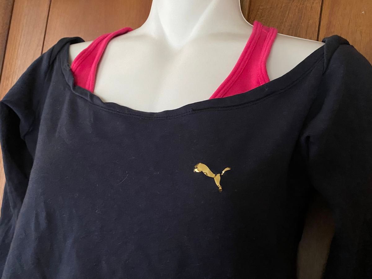 プーマ★重ね着風　レイヤードトップス★PUMA