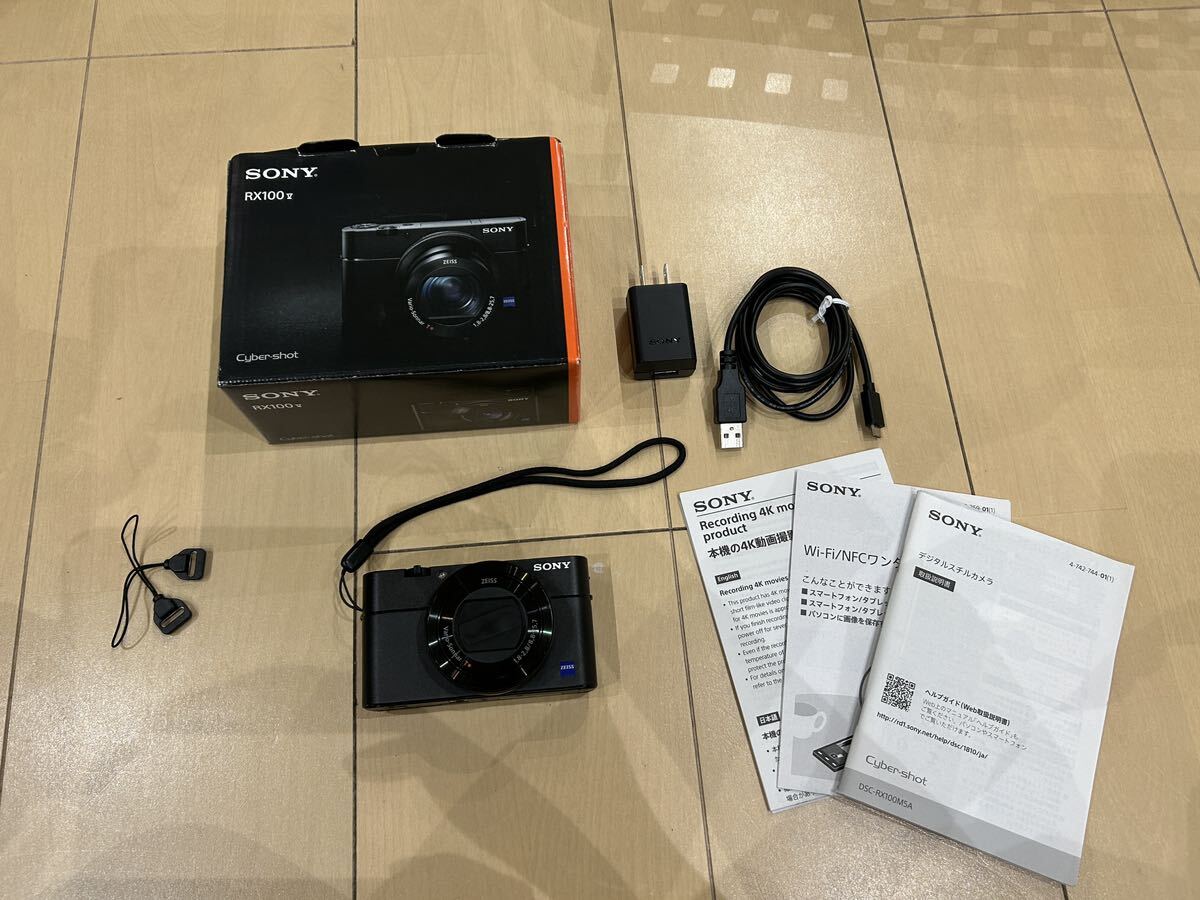 美品 SONY ソニー Cyber-shot DSC-RX100M5A RX100V サイバーショット コンパクトデジタルカメラ の画像1