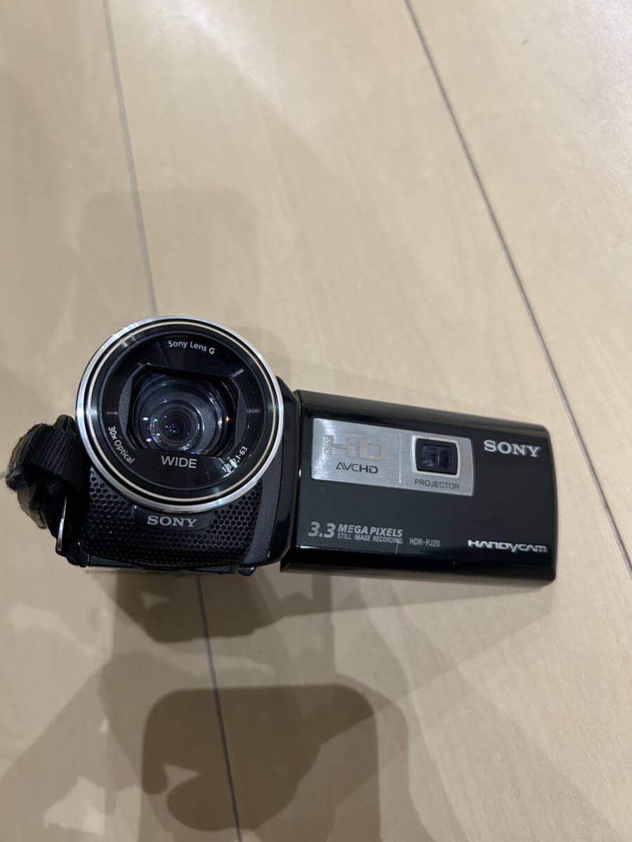 中古　 SONY ソニー HDR-PJ20 デジタルHDビデオ カメラレコーダー_画像6