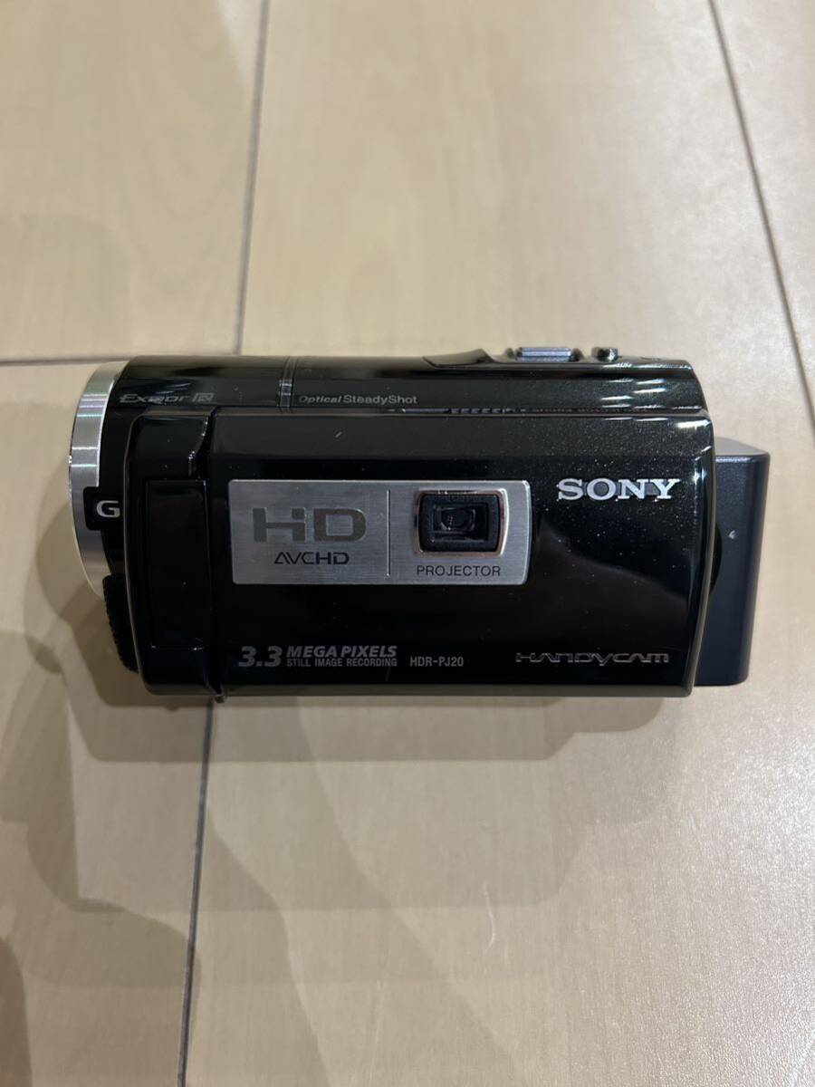 中古　 SONY ソニー HDR-PJ20 デジタルHDビデオ カメラレコーダー_画像2