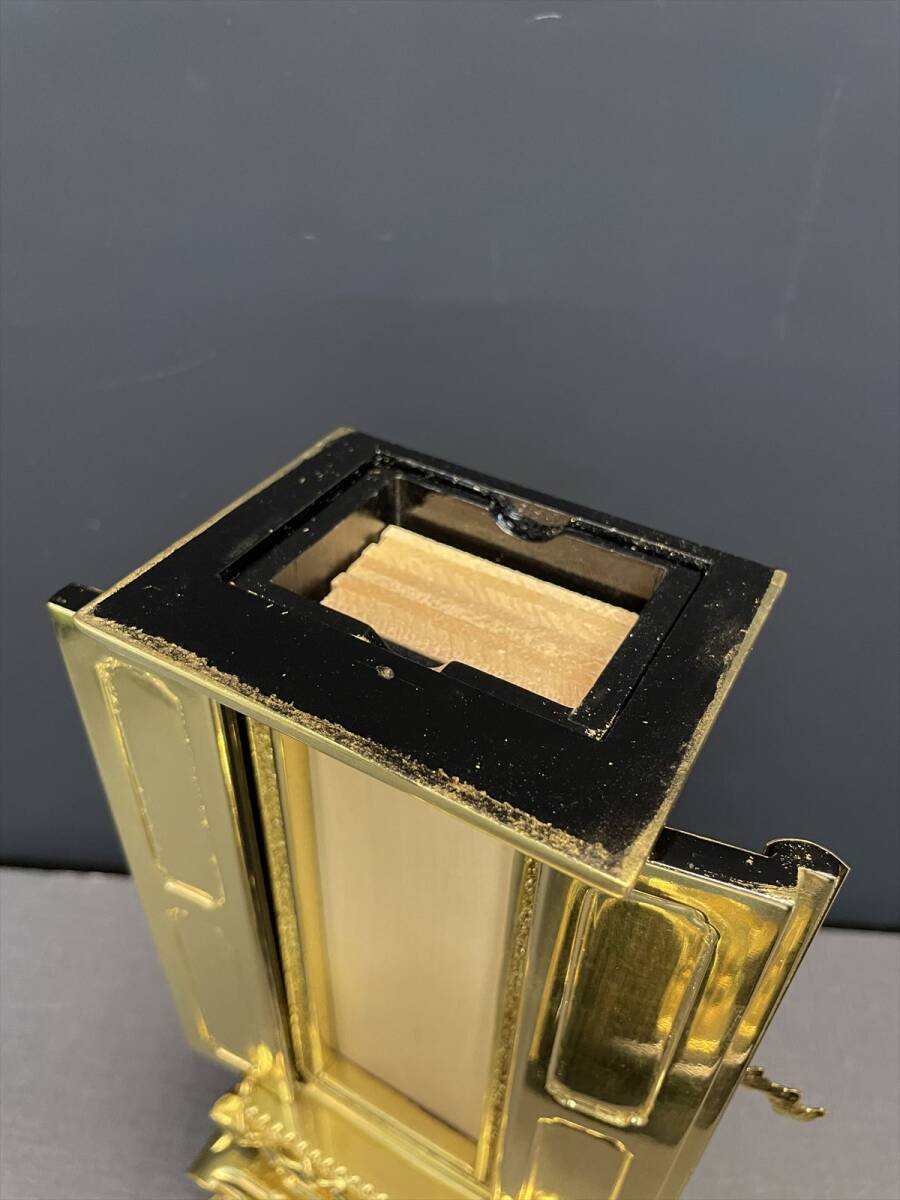 まごころ堂 未使用品 高級位牌 雲二重回 三方金 本金メッキ 5号 まごころ堂 未使用品 高級位牌 雲二重回 三方金 本金メッキ 5号