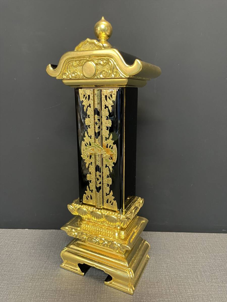 まごころ堂 未使用品 高級位牌 雲二重回 三方金 本金メッキ 5 まごころ堂 未使用品 高級位牌 雲二重回 三方金 本金メッキ 5