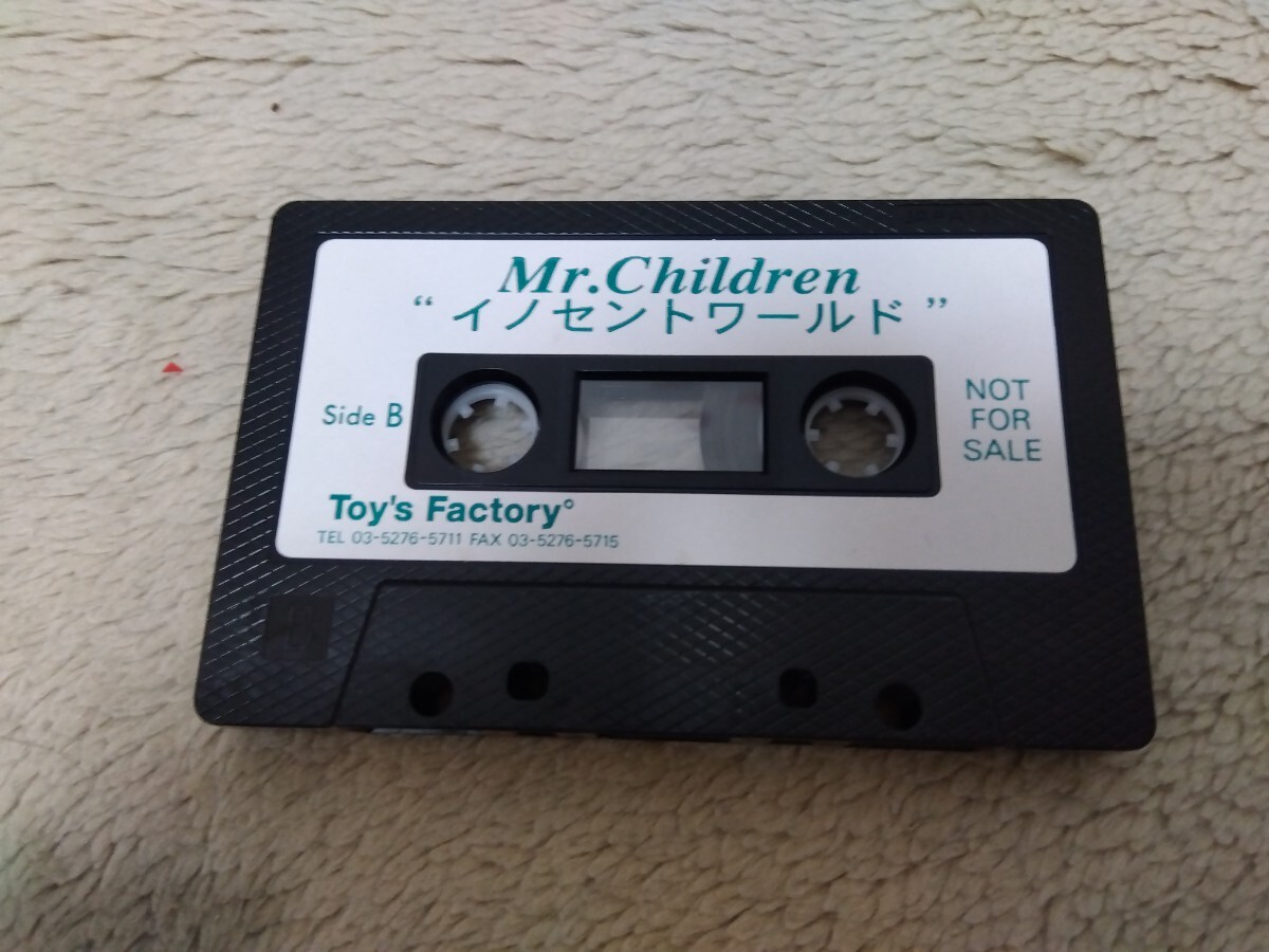 Mr.Children カセットテープ イノセントワールドの画像4