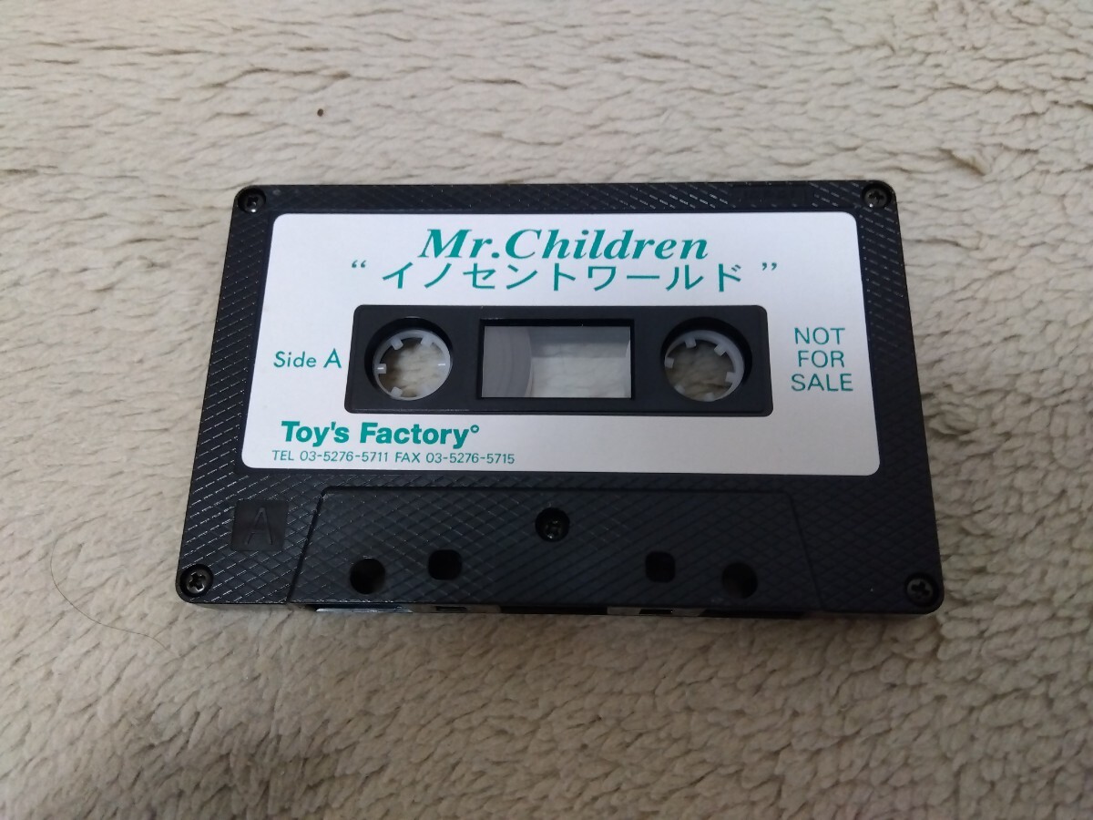 Mr.Children カセットテープ イノセントワールドの画像3