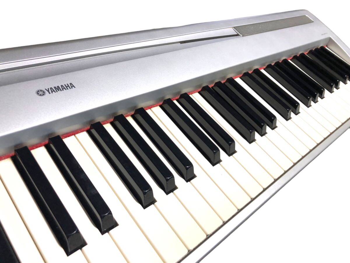 YAMAHA ヤマハ 電子ピアノ DIGITAL PIANO P-85 シルバー ’09年製 2009 音出し確認済み ピアノ 鍵盤楽器 スタンド付き キーボード 楽器の画像3