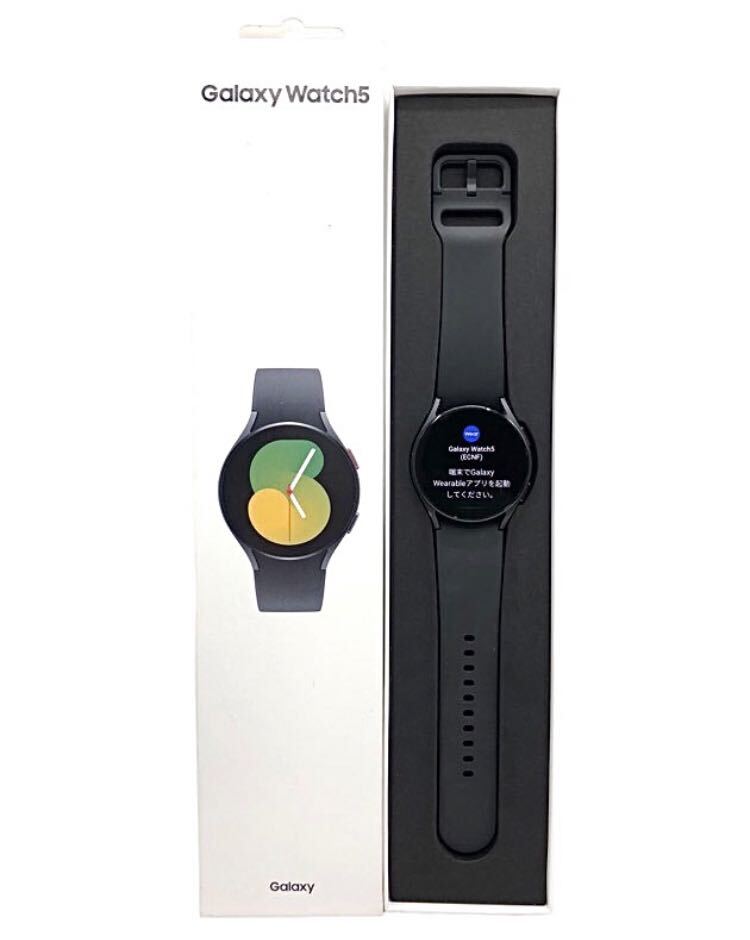 1円~ Galaxy Watch5 SM-R905F 40mm スマートウォッチ 腕 時計 LTE Bluetooth Wi-Fi GPS 動作品タイプCケーブル付属 ギャラクシー 可動品_画像3
