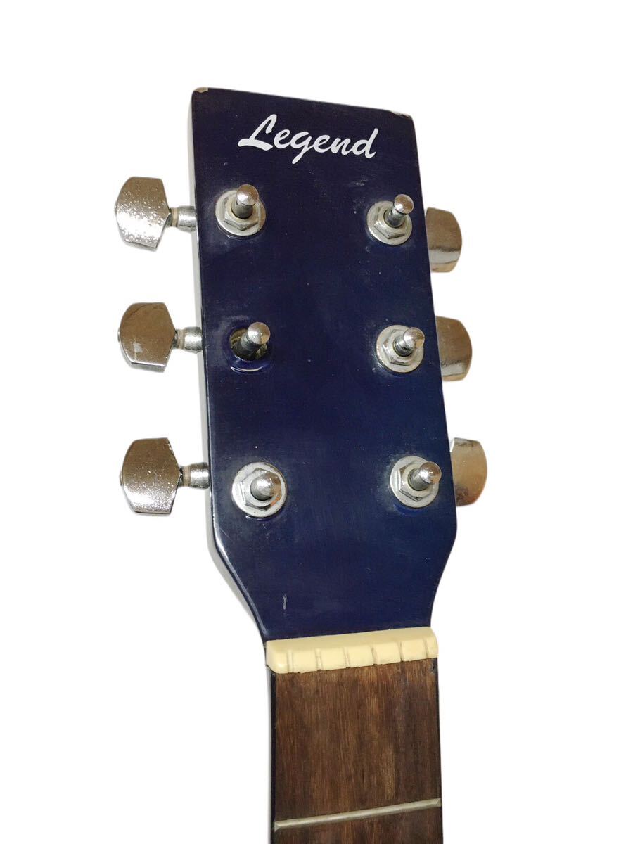 Legend WG-20sbl レジェンド ギター アコースティックギター アコギ ブルー グラデーション 弦楽器 楽器 弦なし 本体 入門用 音楽機器 の画像4