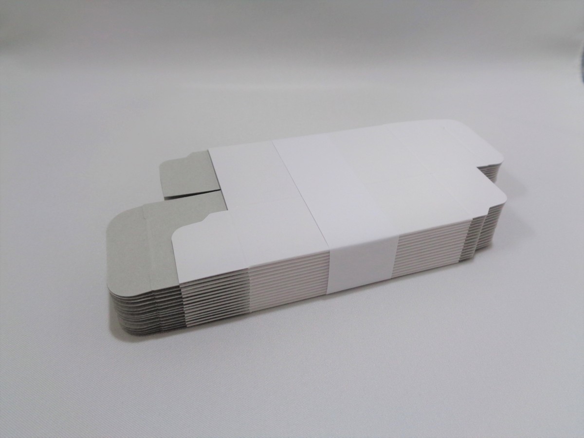 トミカ用ケース ( 紙箱 ) 白箱 15枚 ◆ トミカの小箱サイズの画像1
