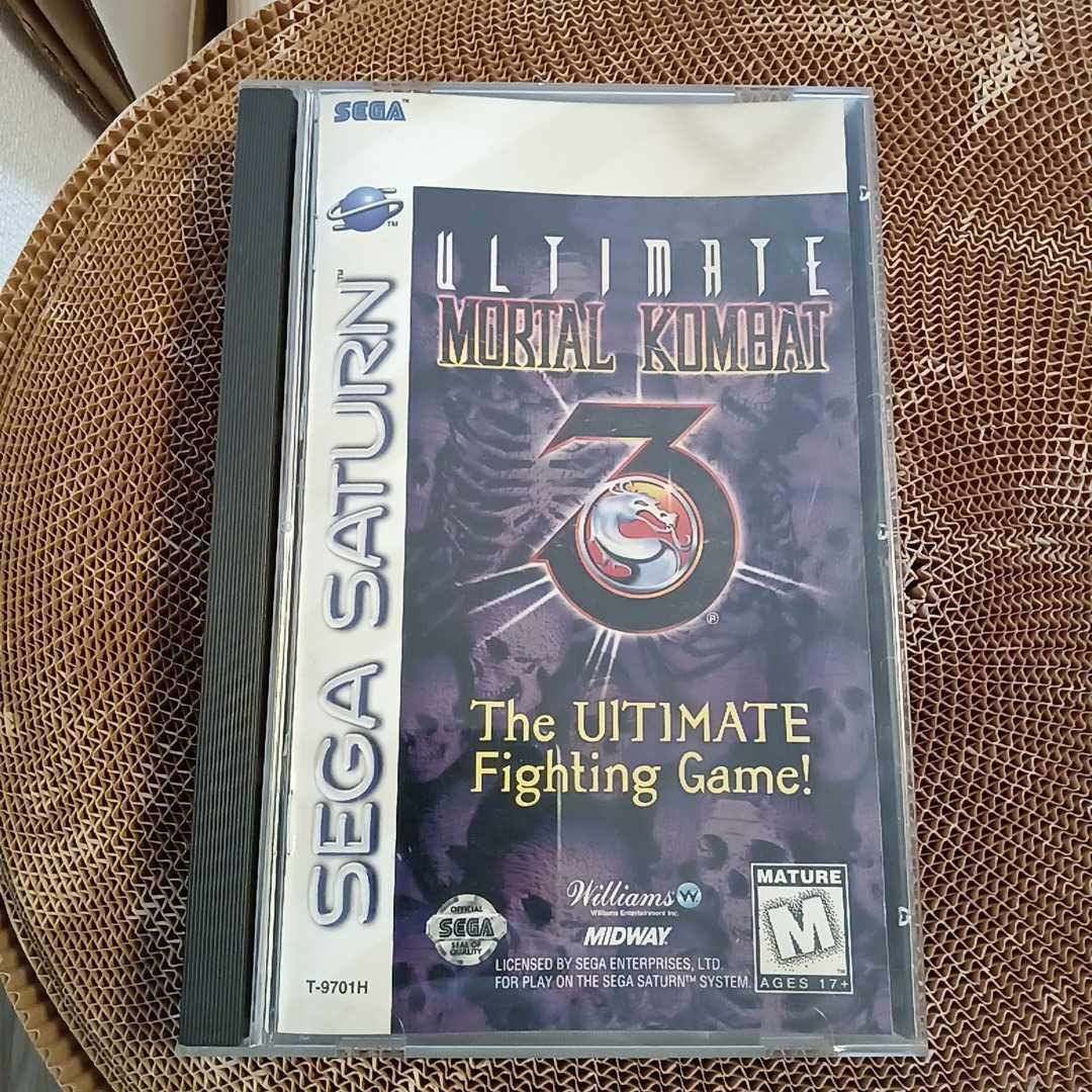 ミッドウェイ　海外版　セガサターン　アルティメット モータルコンバット３ (ULTIMATE MORTAL KOMBAT 3) SS (SEGA SATURN) 0417-A1Y-EI⑮_画像1