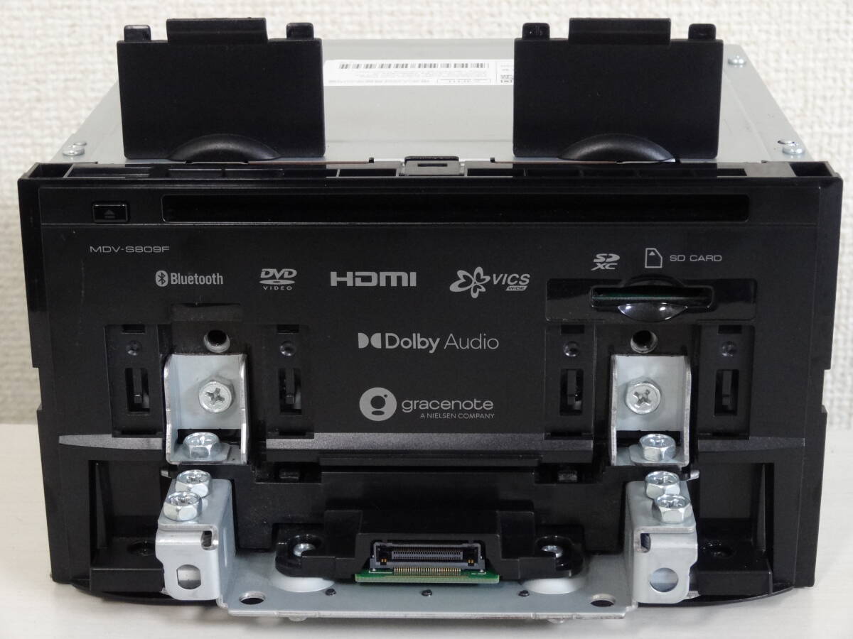 NVH0276【2022年製】開通予定情報アップデート済 ☆ KENWOOD MDV-S809F ☆ 8V型フローティングモデル 地デジ/Bluetooth/DVD/USB/SD ナビの画像6