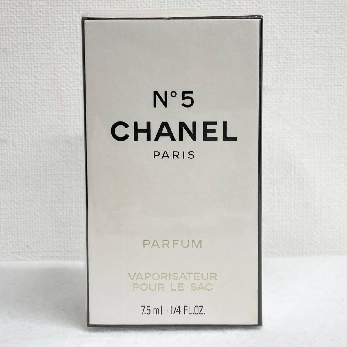 【新品・未開封】CHANEL シャネル 香水 N°5 パルファム 7.5ml 箱付 ヴァポリザター PARFUM POUR LE SAC レディース香水の画像1