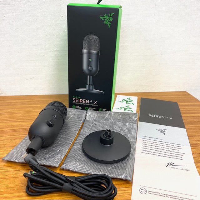 ～美品～ RAZER レイザー SEIREN V2 X コンデンサーマイク PC周辺機器の画像1