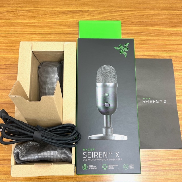 ～美品～ RAZER レイザー SEIREN V2 X コンデンサーマイク PC周辺機器の画像6